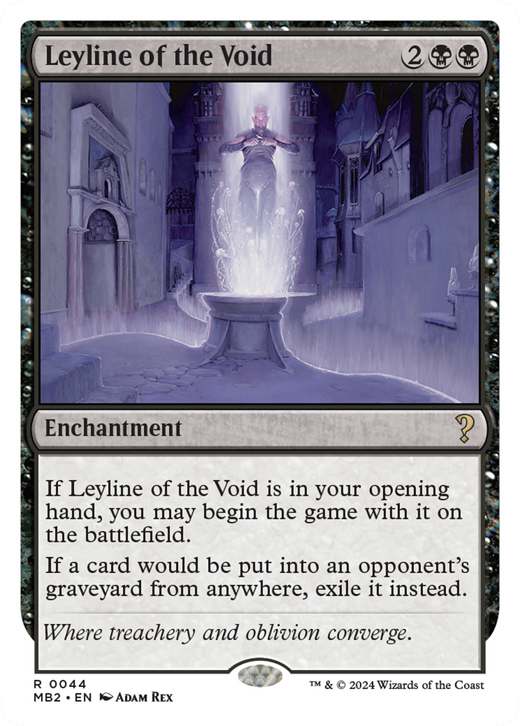 Ligne ley du vide (Bord blanc) [Mystery Booster 2]