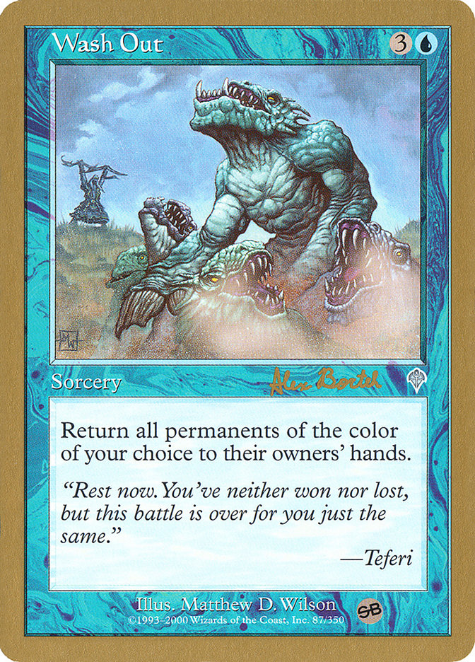 Délavage (Alex Borteh) (SB) [Decks des Championnats du Monde 2001]