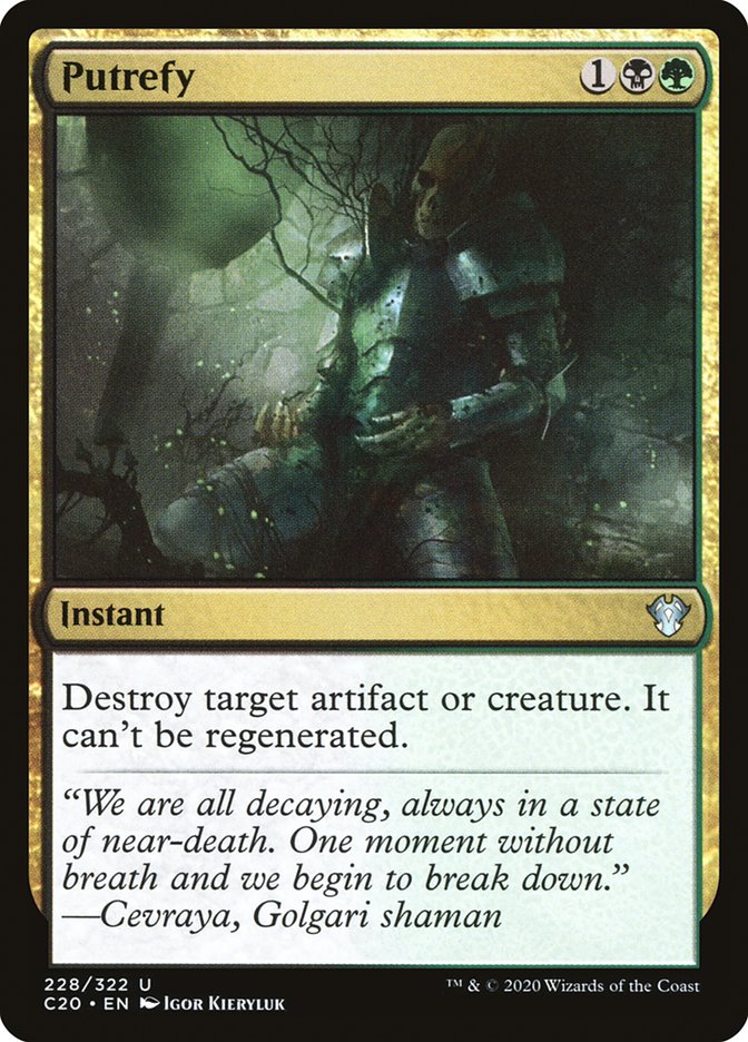 Putréfier [Commander 2020]