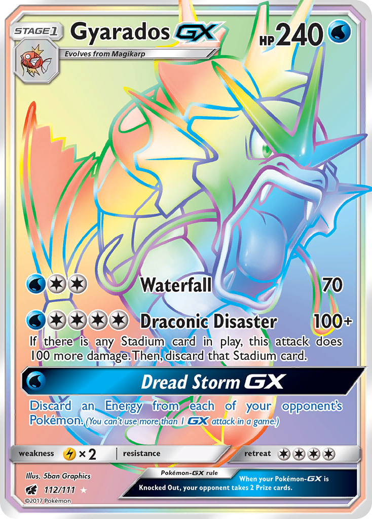 Léviator GX (112/111) [Soleil et Lune : Invasion Carmin]
