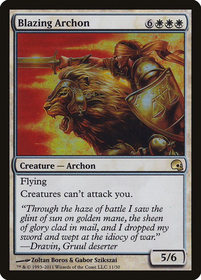 Archon Ardiente [Premium Deck Series: Nacidos de la Tumba]