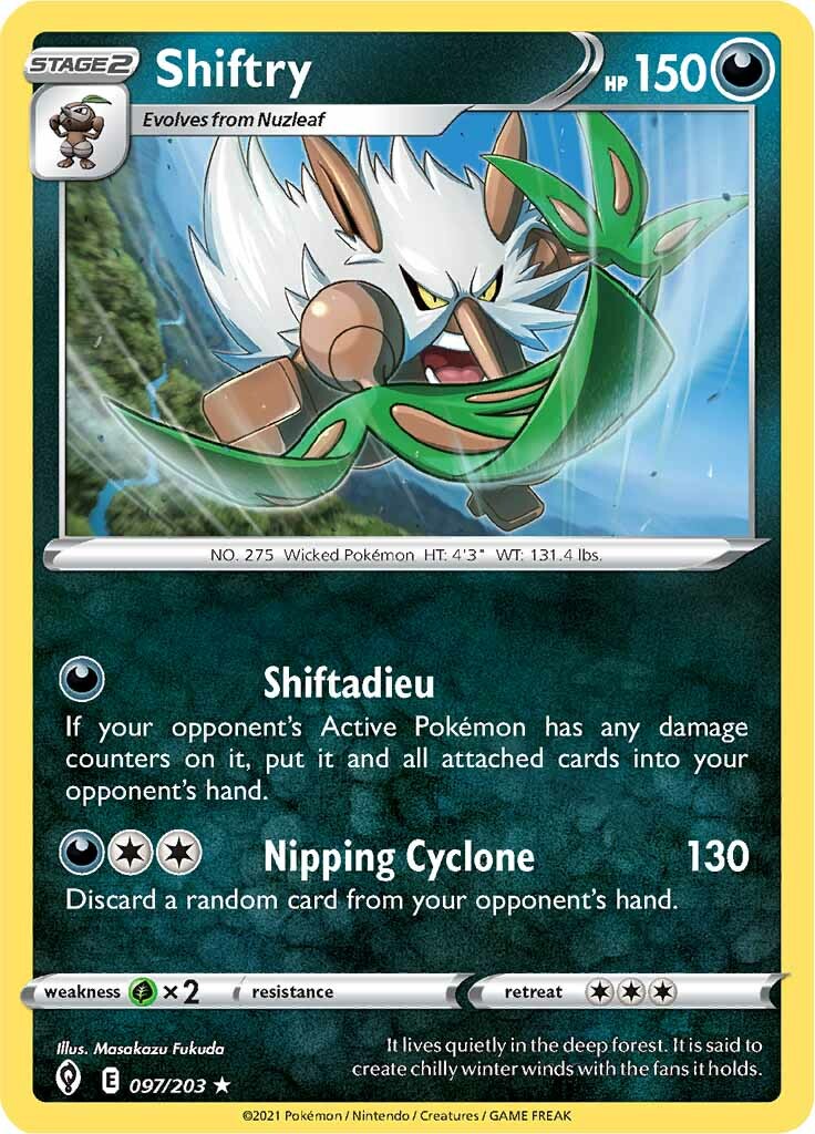 Shiftry (097/203) [Épée et Bouclier : Ciel Évolutif]