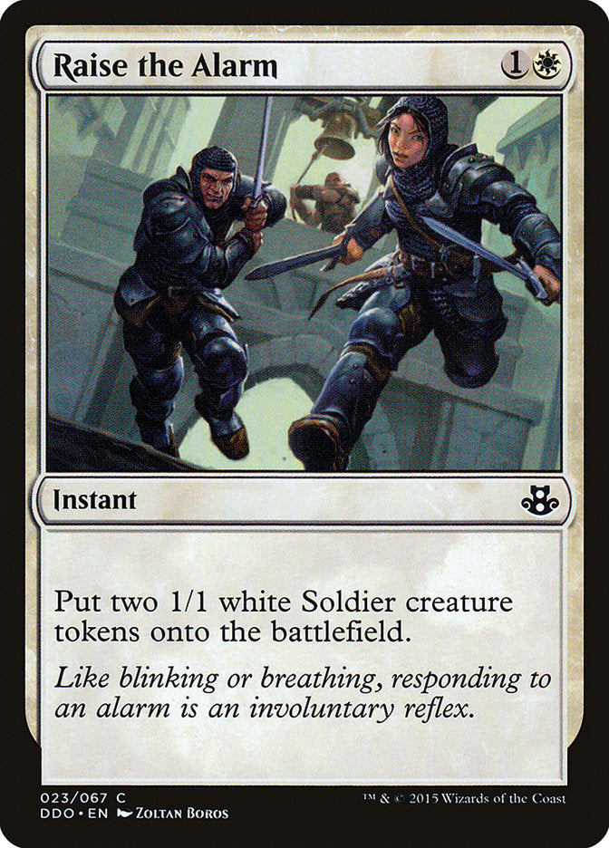 Sonner l'alarme [Decks Duel : Elspeth contre Kiora]