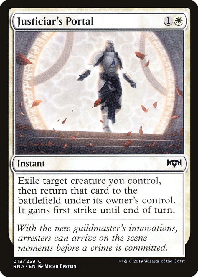 Portail du Justicier [Allégeance de Ravnica]
