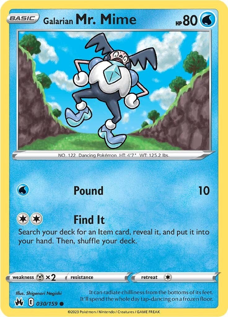 Mr. Mime de Galar (030/159) [Espada y Escudo: Cenit Supremo]