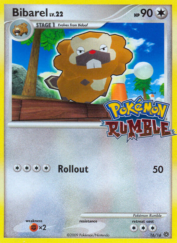 Castorno (16/16) [Pokémon Rumble]