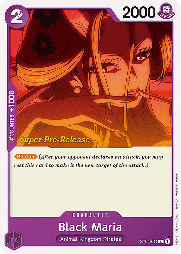 Black Maria [Mazo de inicio anticipado: Piratas de las Bestias]