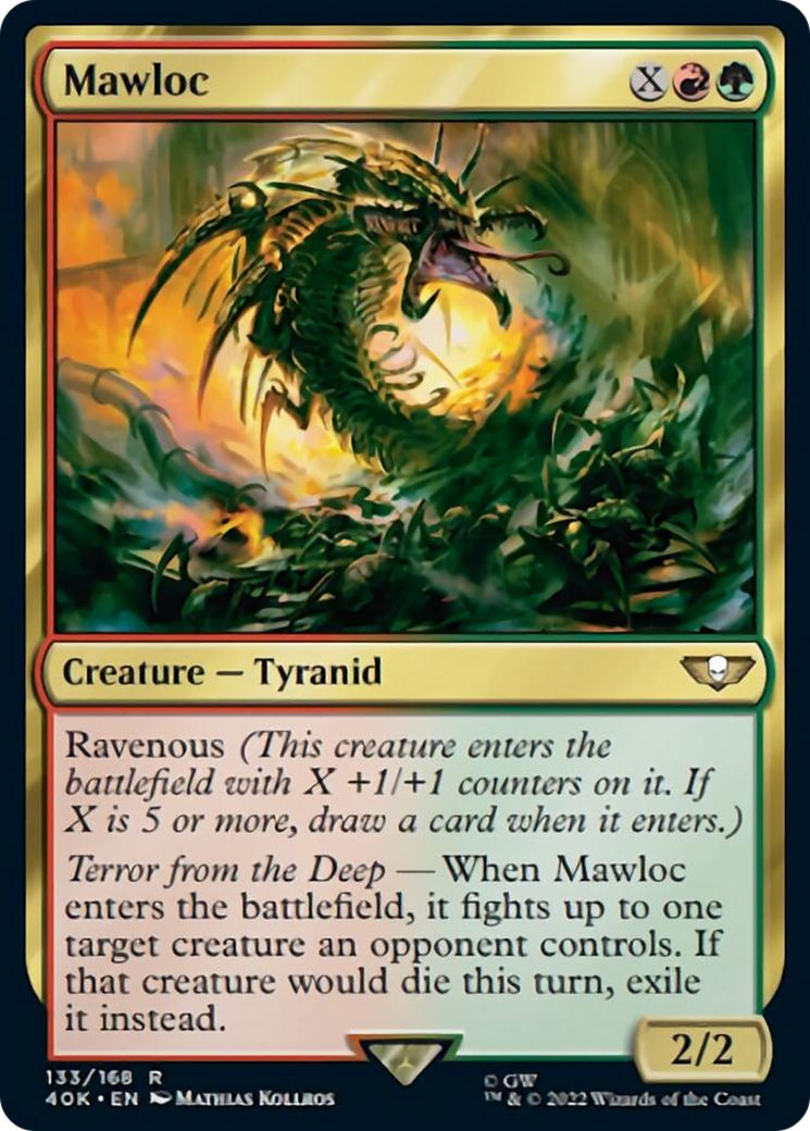 Mawloc (Feuille texturée) [Warhammer 40,000]