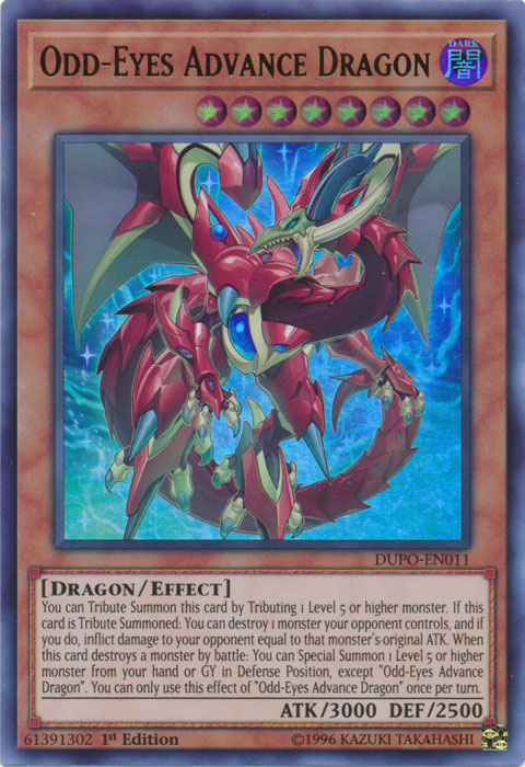 Dragon Avance aux Yeux Impairs [DUPO-EN011] Ultra Rare