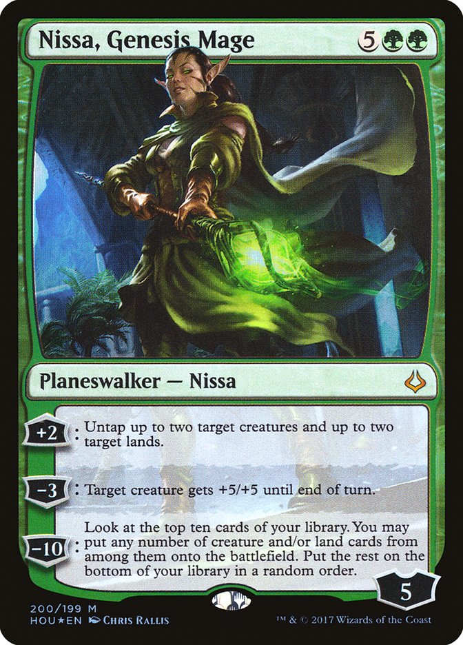 Nissa, magicienne de la genèse [L'Âge de la destruction]