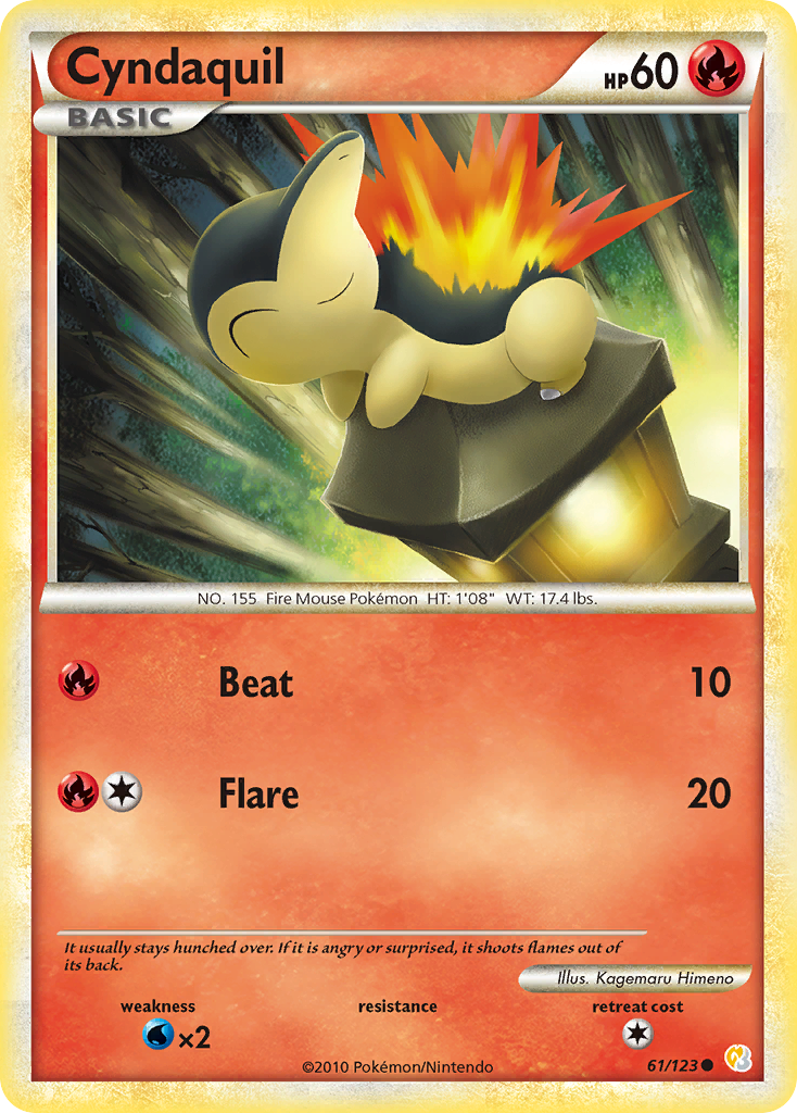 Héricendre (61/123) [HeartGold & SoulSilver: Set de Base]