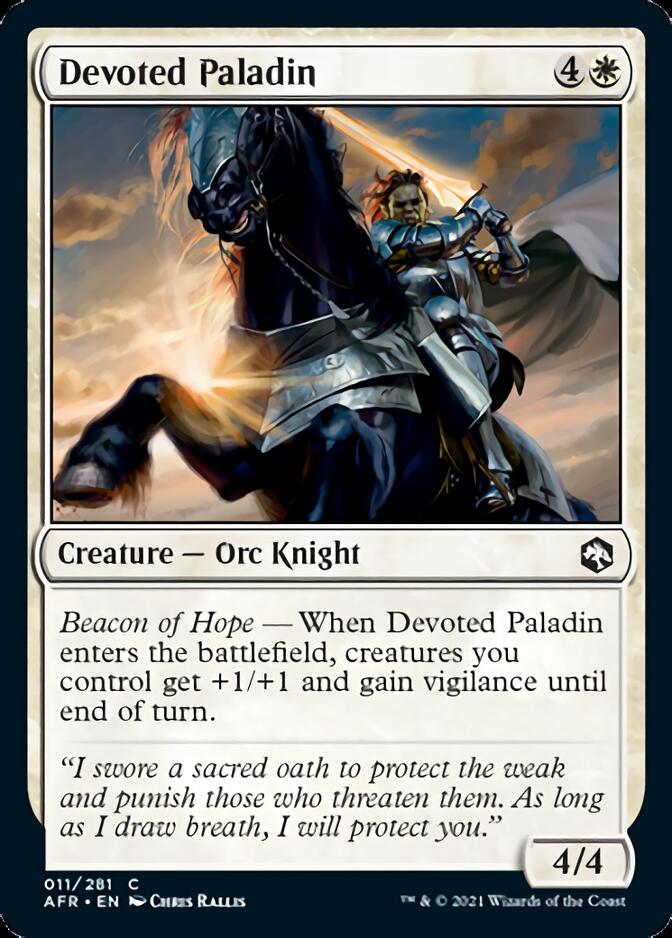 Paladin dévoué [Donjons et Dragons : Aventures dans les Royaumes Oubliés]