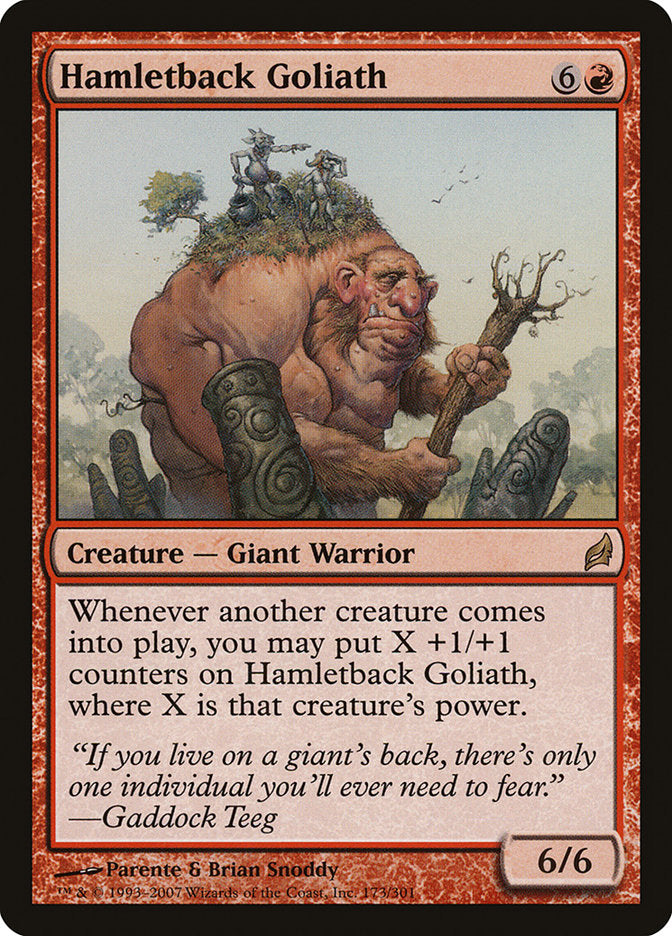 Goliath du Hameau Arrière [Lorwyn]