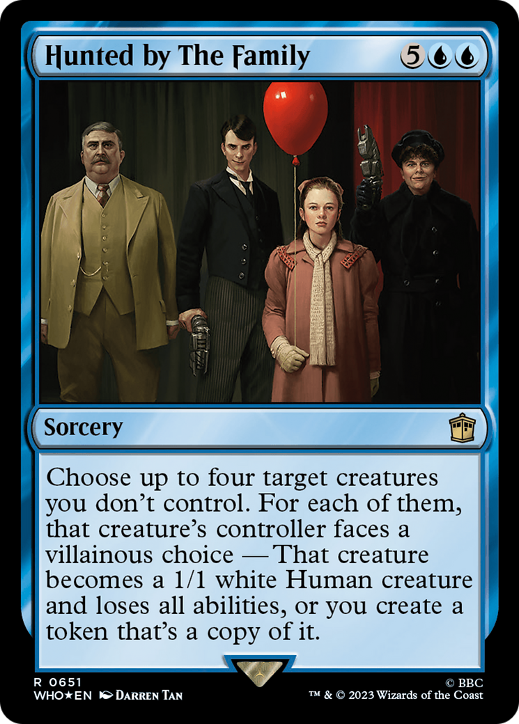 Traqués par la Famille (Surge Foil) [Doctor Who]