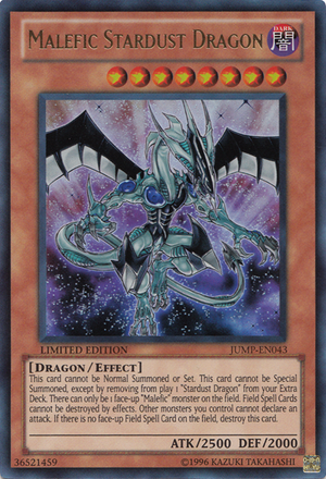 Dragón Polvo de Estrellas Maligno [JUMP-EN043] Ultra Rara
