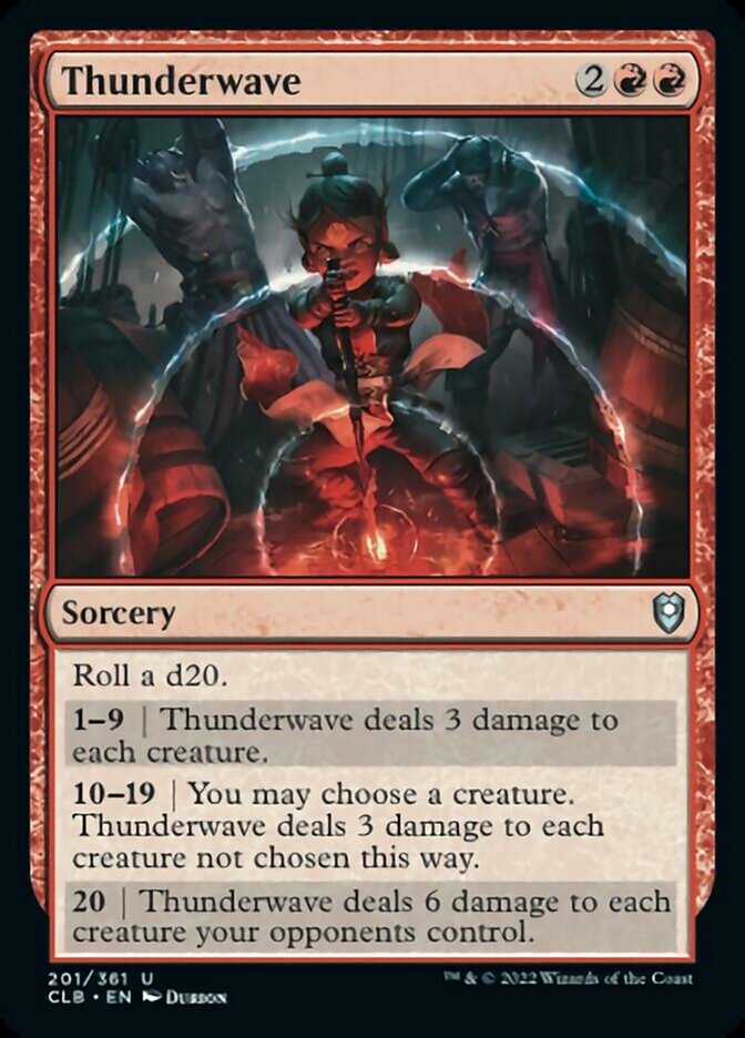 Vague de tonnerre [Commander Legends : Battle for Baldur's Gate]