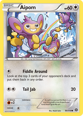 Aipom (90/114) [XY: Cerco de Vapor]