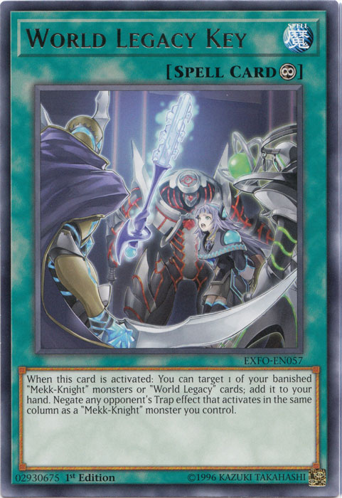 Llave Legado del Mundo [EXFO-EN057] Rara