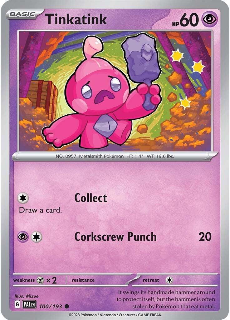 Tinkatink (100/193) [Escarlata y Púrpura: Evolución en Paldea]