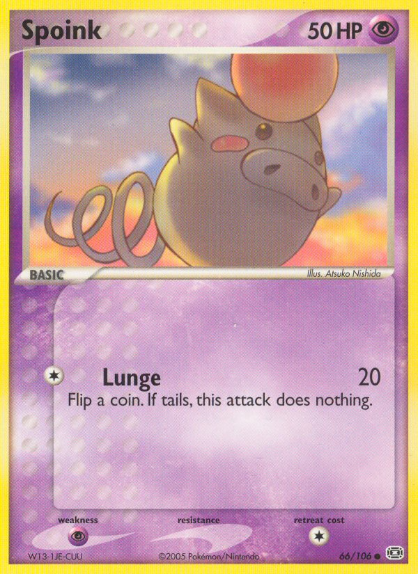 Spoink (66/106) [EX: Émeraude]