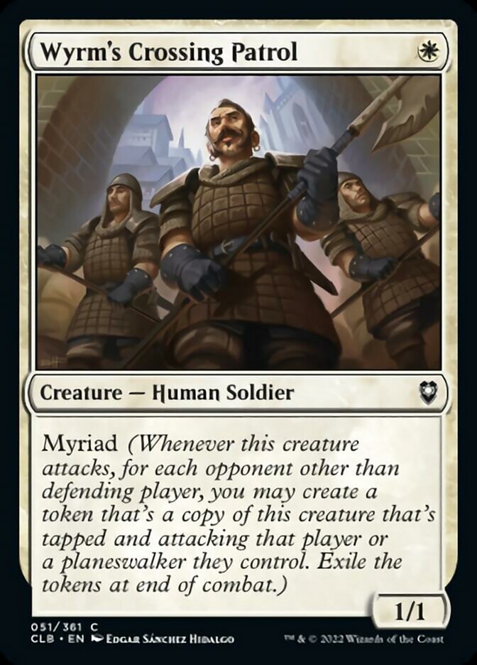 Patrouille de la traverse de la Vouivre [Commander Legends : La bataille de la Porte de Baldur]