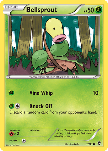 Bellsprout (1/111) [XY: Puños Furiosos]