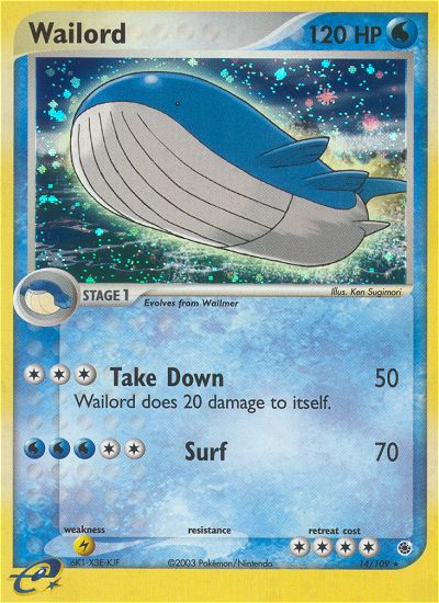 Wailord (14/109) [EX: Rubí y Zafiro]
