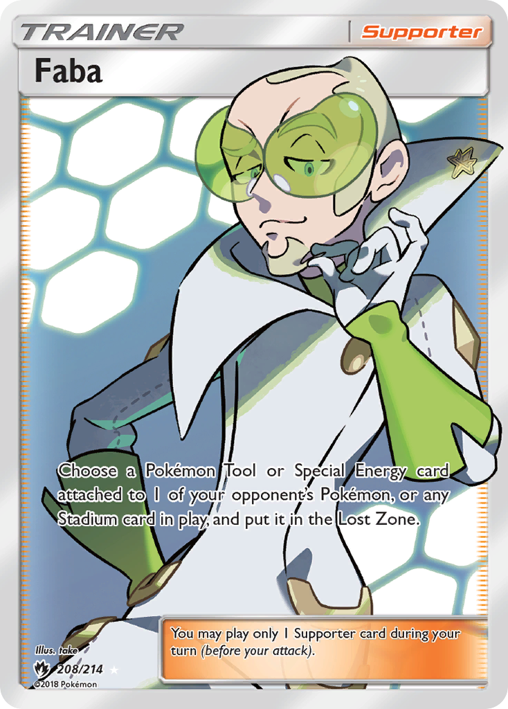 Faba (208/214) [Sol y Luna: Truenos Perdidos]