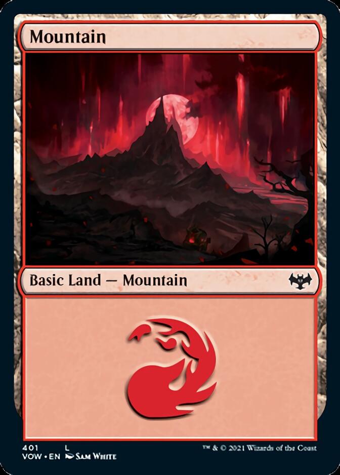 Montagne (401) [Innistrad: Vœu de sang]