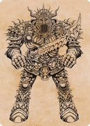 Golems de Fer (Présentoir) Carte d'Art [Donjons & Dragons : Aventures dans les Royaumes Oubliés - Série d'Art]