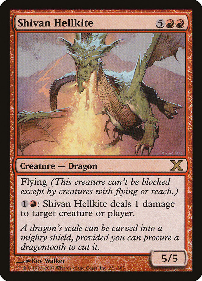 Hydre infernale shivân (Dixième édition)