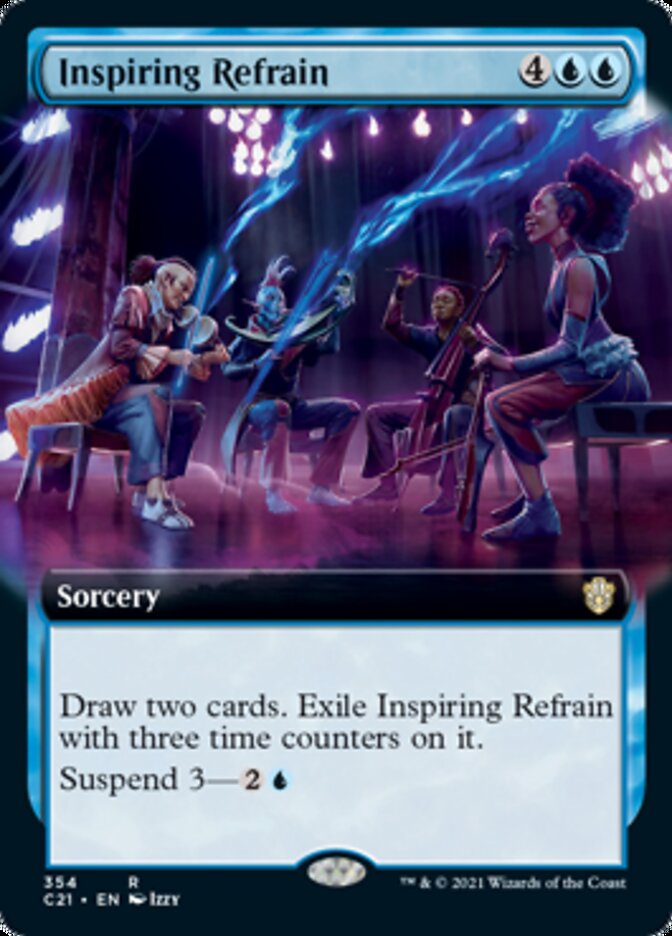 Refrain inspirant (Art étendu) [Commander 2021]