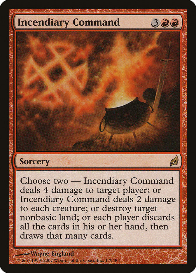 Commandement incendiaire [Lorwyn]