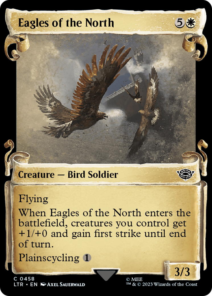 Aigles du Nord [Le Seigneur des Anneaux : Chroniques de la Terre du Milieu - Parchemins illustrés]