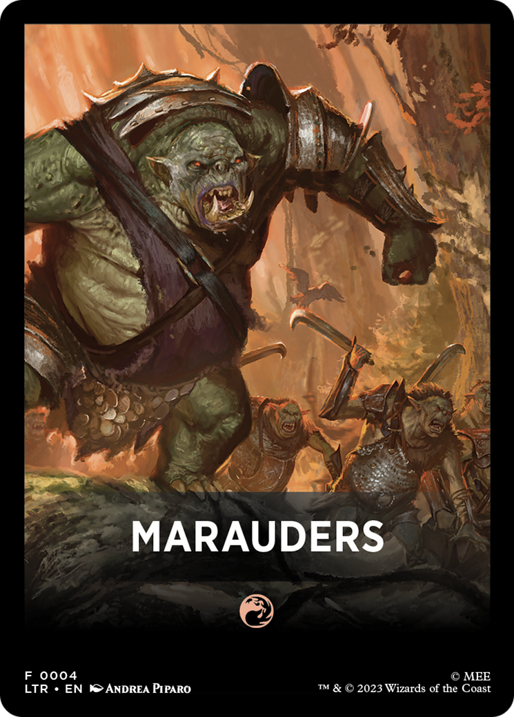 Carte de thème Maraudeurs [Le Seigneur des Anneaux : Contes de la Terre du Milieu jetons]
