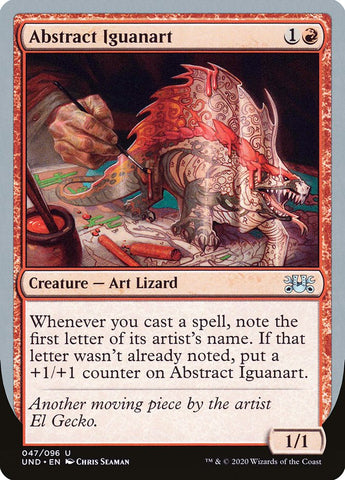 Iguanart abstrait [Non autorisé]