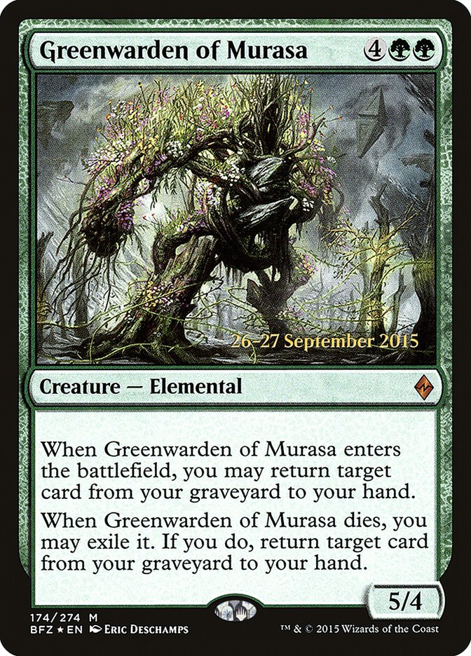 Protecteur verdoyant de Murasa [Prerelease Promos Battle for Zendikar]