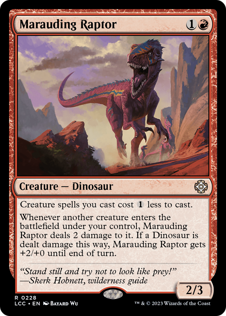 Raptor maraudeur [Commander Les Cavernes oubliées d'Ixalan]