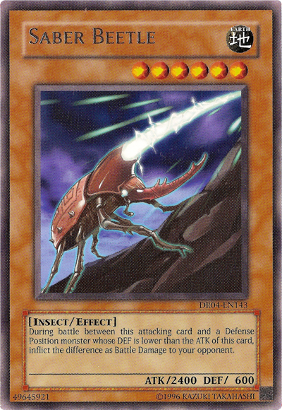 Saber Scarabée [DR04-EN143] Rare