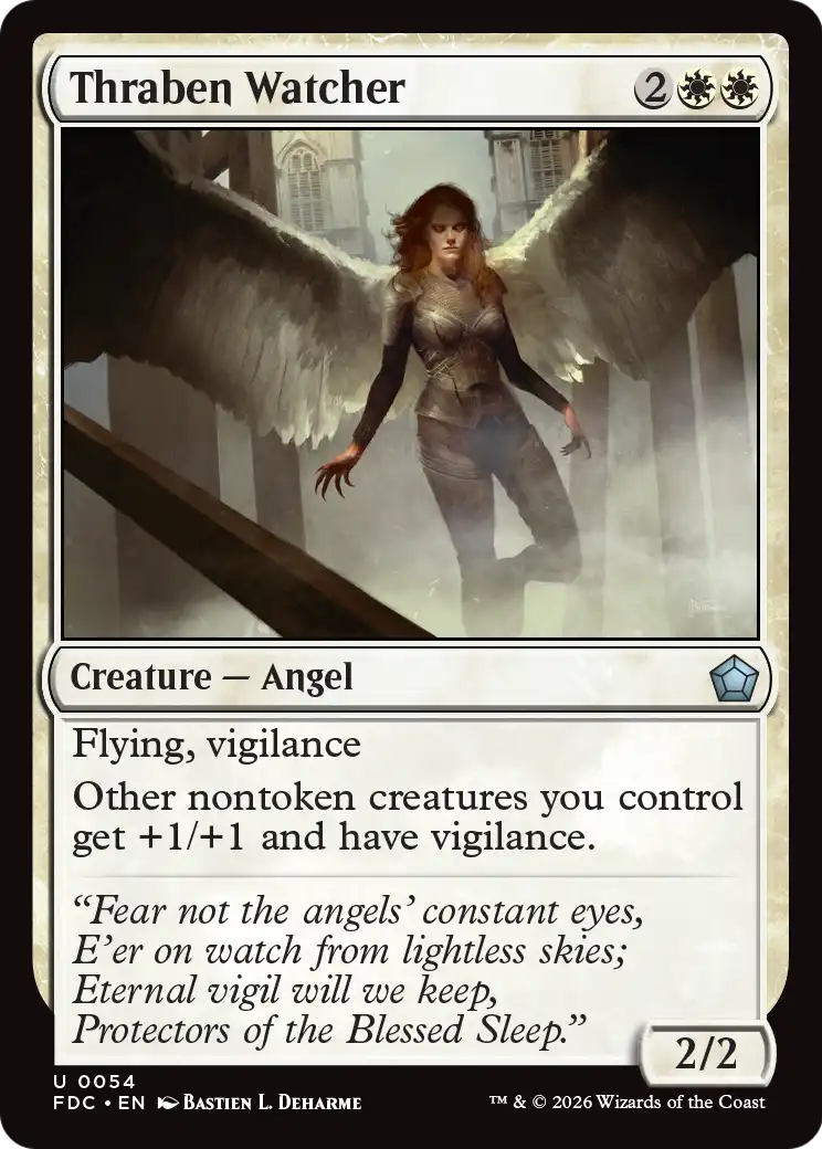 Thraben Watcher [Foundations Commander]