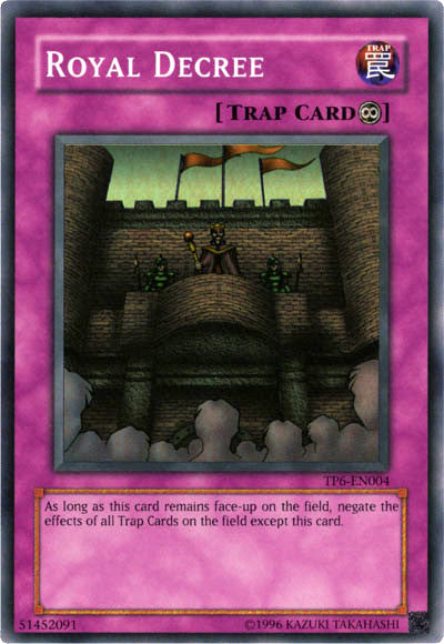 Décret Royal [TP6-EN004] Super Rare