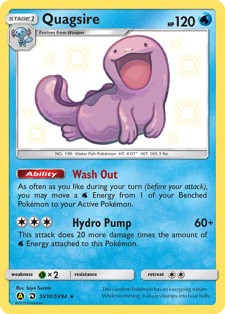 Quagsire (SV10/SV94) [Soleil et Lune : Destinées Occultes - Coffre des Brillants]