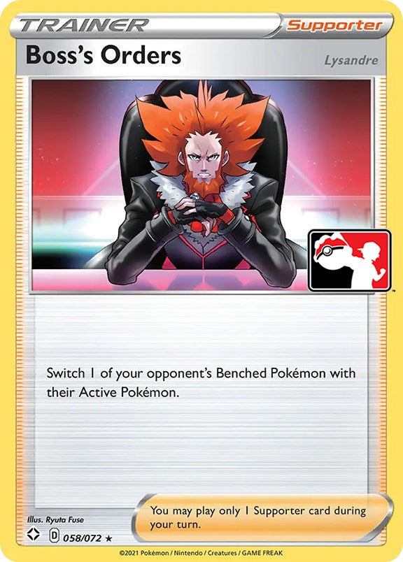 Órdenes del Jefe (058/072) [Prize Pack Series One]