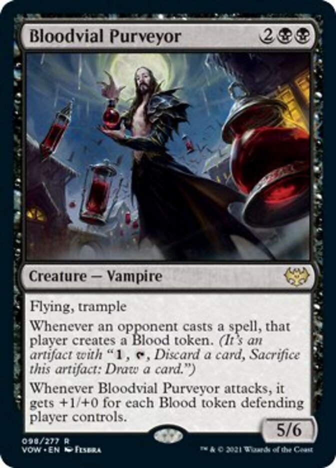 Colporteur de fiole de sang [Innistrad : Noce Écarlate]