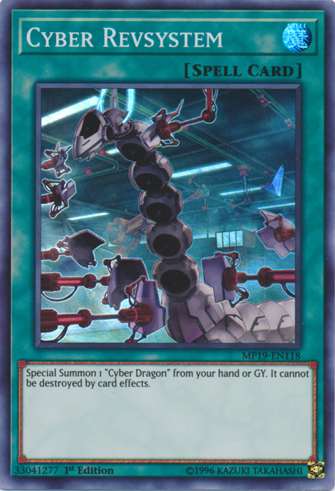 Cyber Revsystem [MP19-EN118] Super Rara