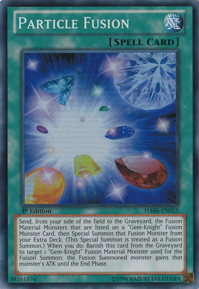 Fusion de Particules [HA06-FR055] Super Rare