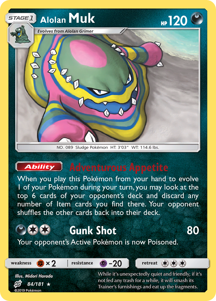 Muk d'Alola (84/181) [Soleil et Lune : Duo de Choc]