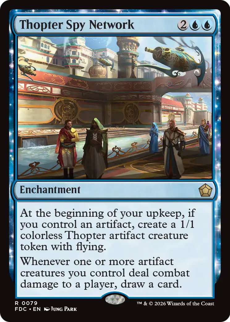 Thopter Spy Network [Foundations Commander]