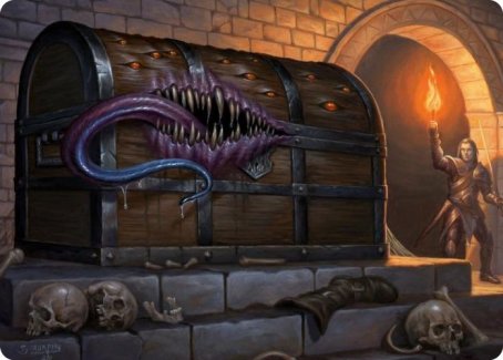 Carte d'Art Mimique [Donjons & Dragons : Aventures dans les Royaumes Oubliés - Série d'Art]