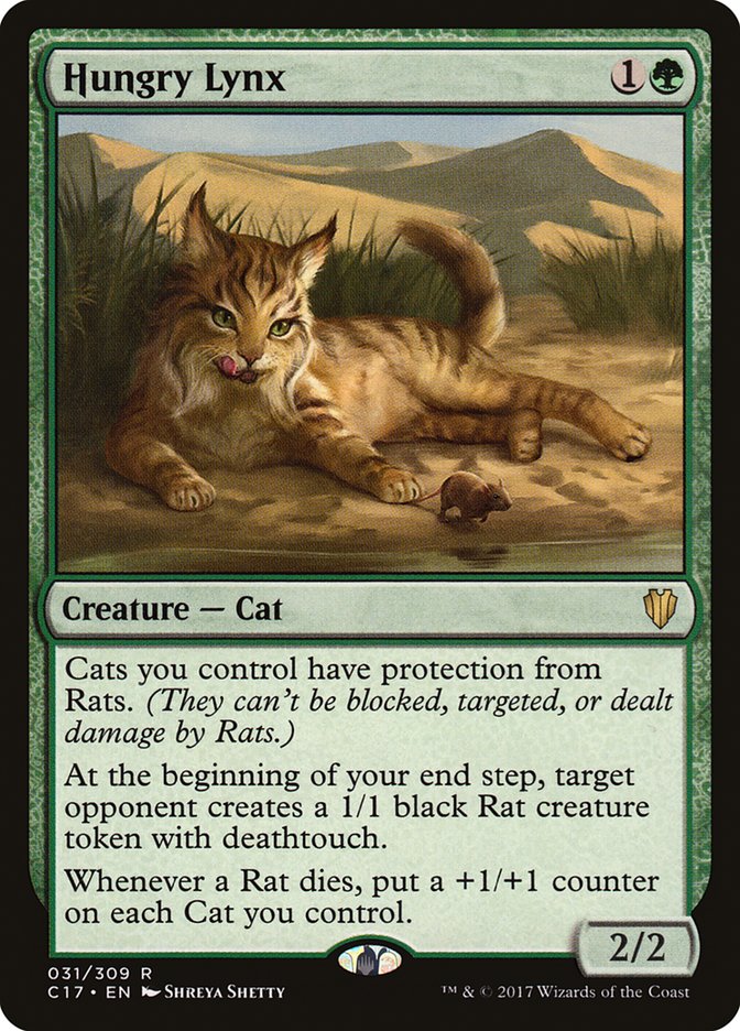 Lince Hambriento [Commander 2017]